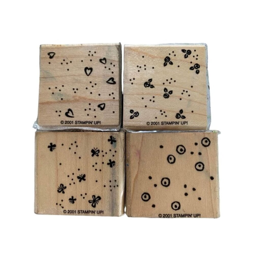 Stampin Up Beyond The Basics Rubber Stamp Set